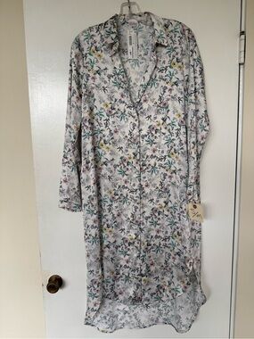 Zara Floral Midi Dress in White, Green, Pink, Yellow